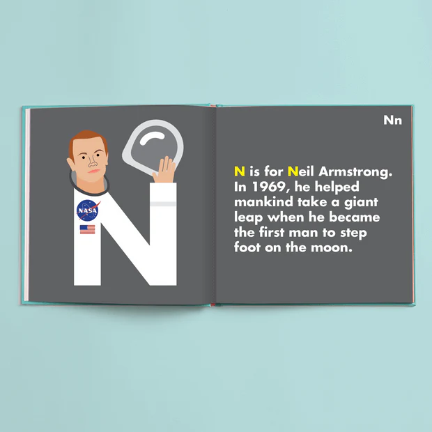 American Legends Alphabet Book - Image 3
