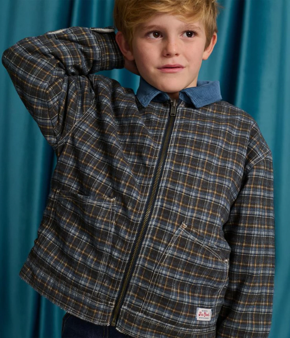 Boy Anthony Reversible Jacket In Plaid And Sherpa - Multicolor - Image 6