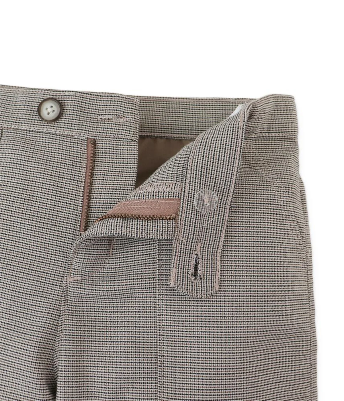 Boy Giorgio Micro Houndstooth Slacks - Multicolor - Image 3