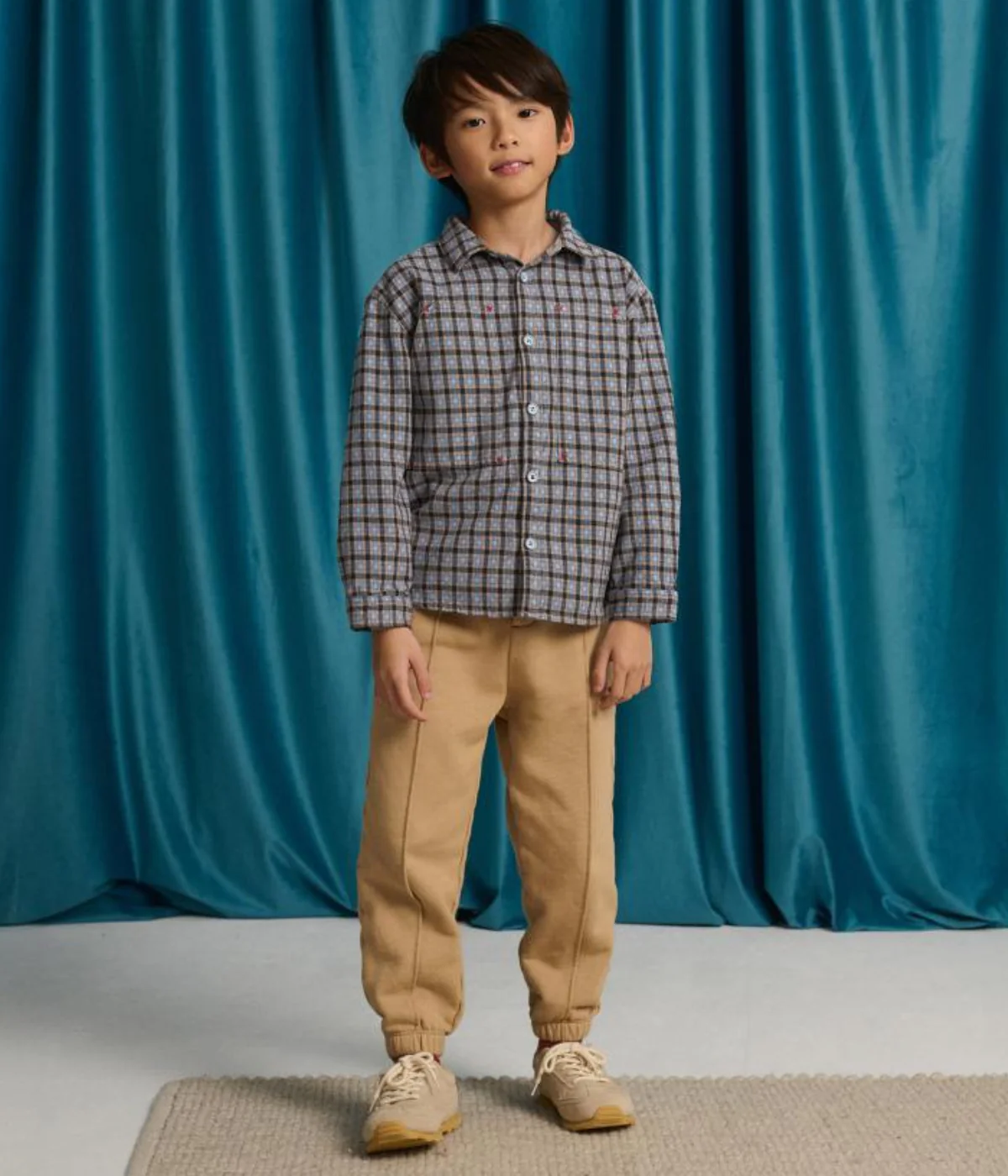 Boy Zeno Checkered Woven Workshirt - Multicolor - Image 5