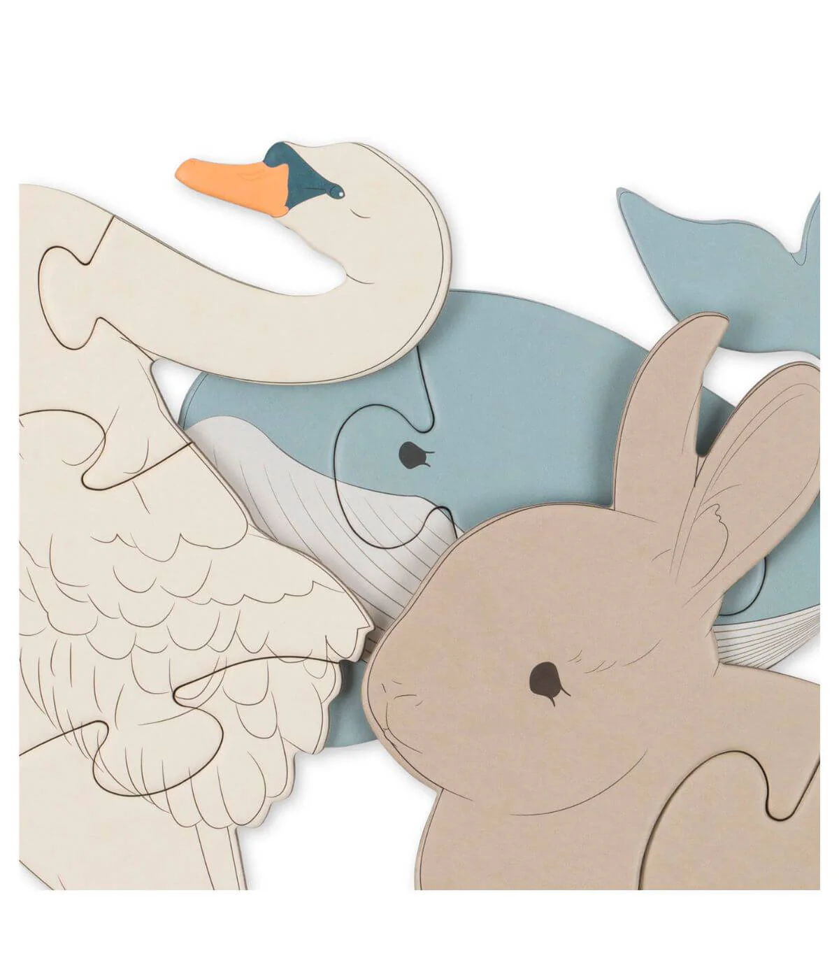 Cardboard 3-Step Puzzle - Image 3