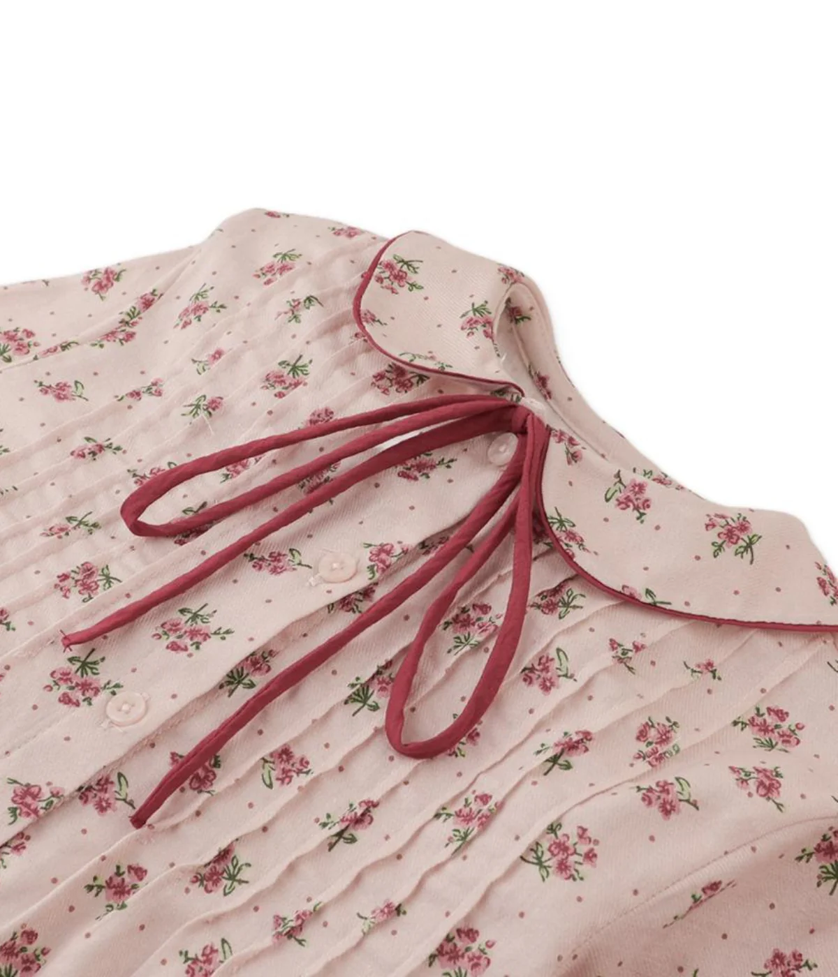 Girl Caridad Blouse Floral Print - Pink - Image 3