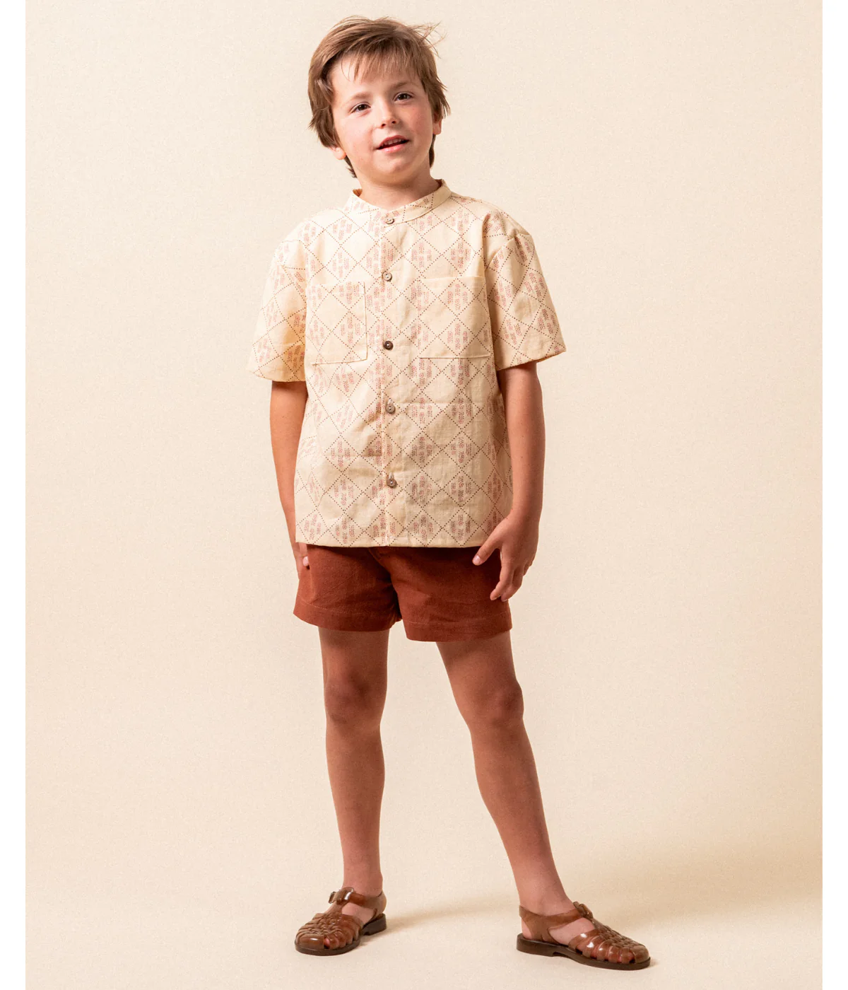 Castelflorite Mao Shirt Boy - Image 2