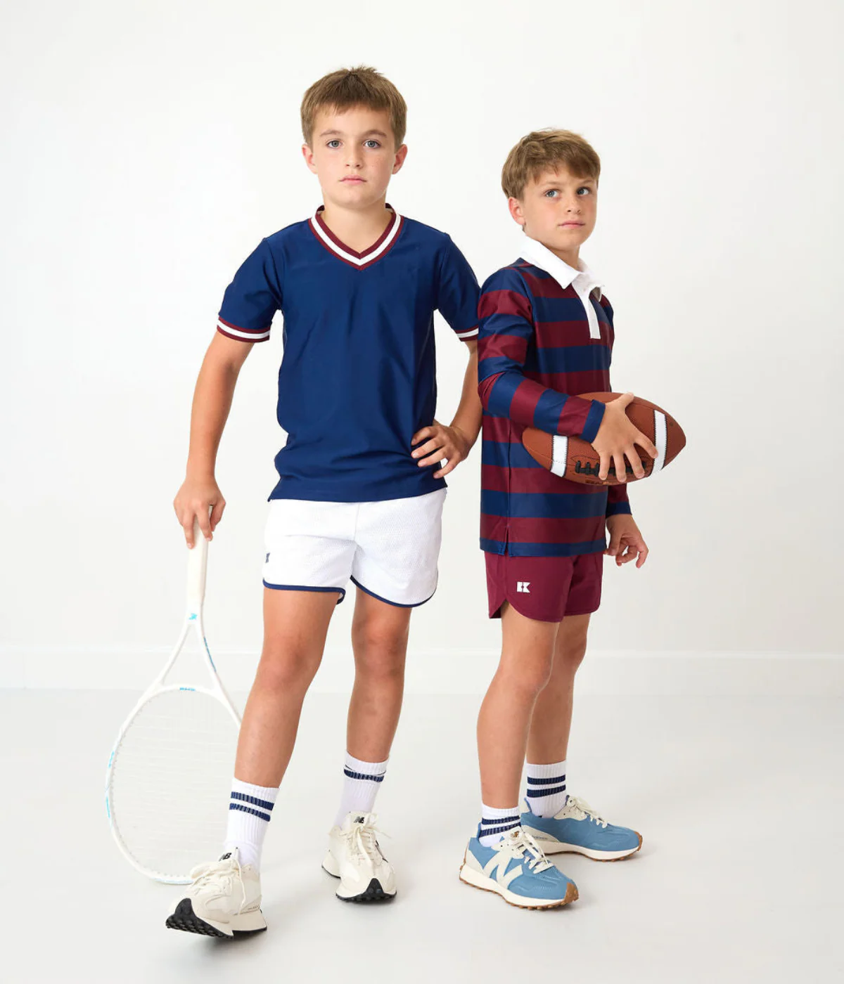 CK Varsity Jersey - Navy/Maroon - Image 4