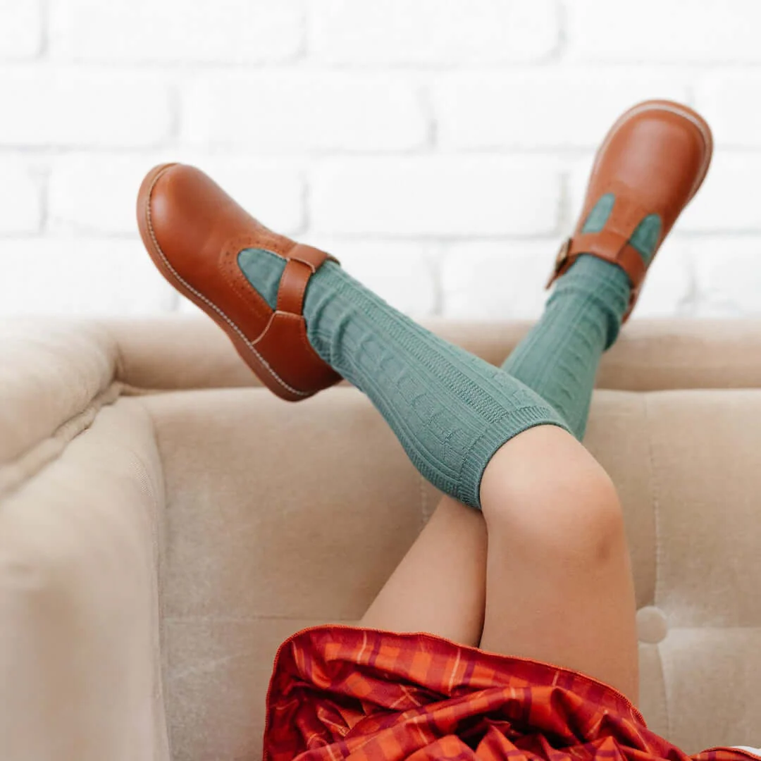 Denali Cable Knit Knee High Socks 3-Pack - Image 3