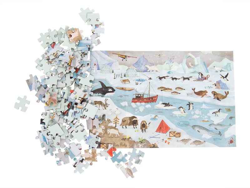 Nature Theme Tube with Puzzle - Image 4