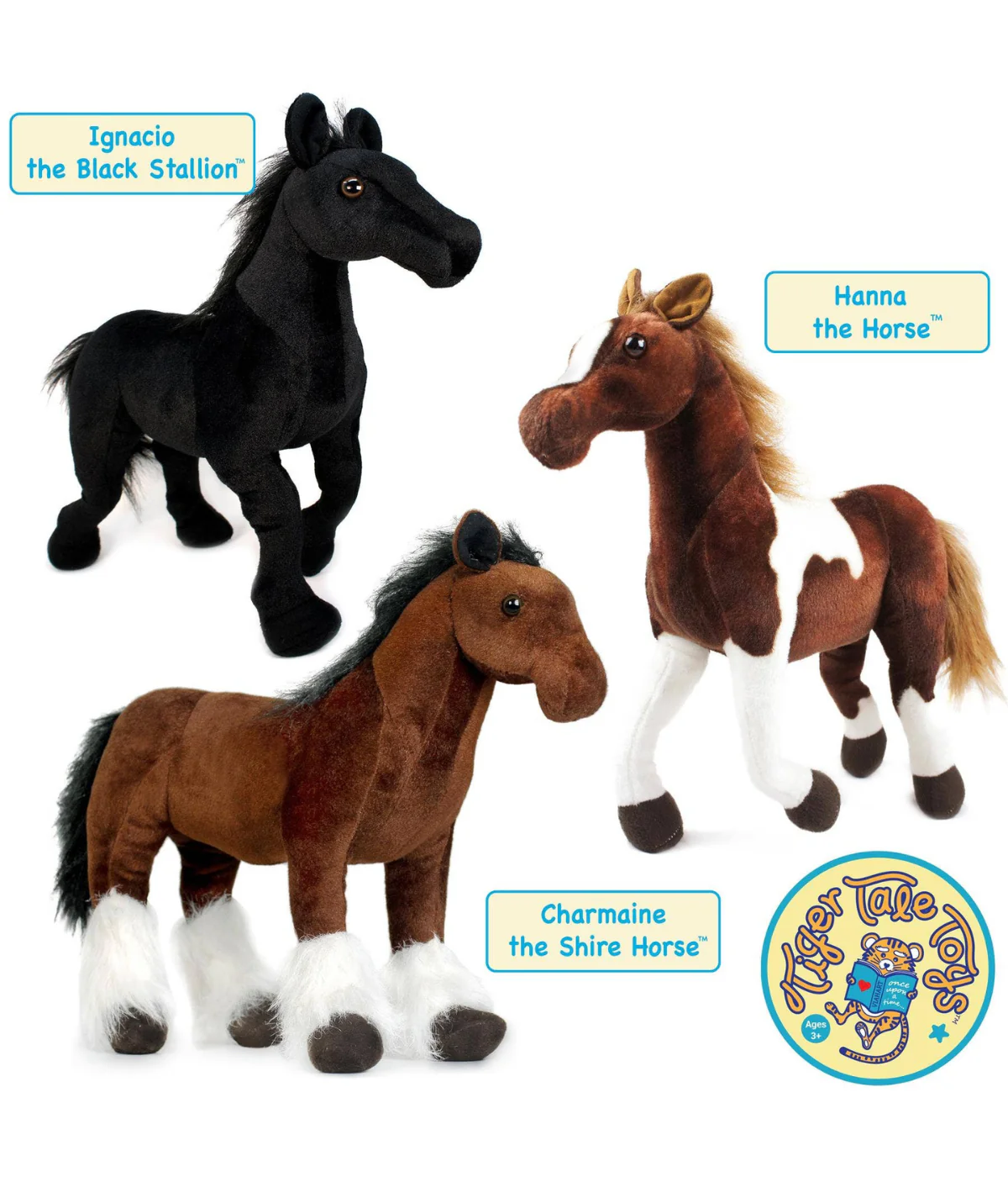 Hanna The Horse Stuffed Animal Plush - Image 5