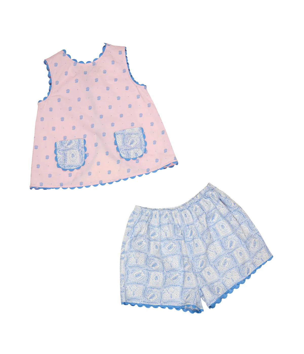 Juni Short Set - Studio Calico Pink/Studio Floral