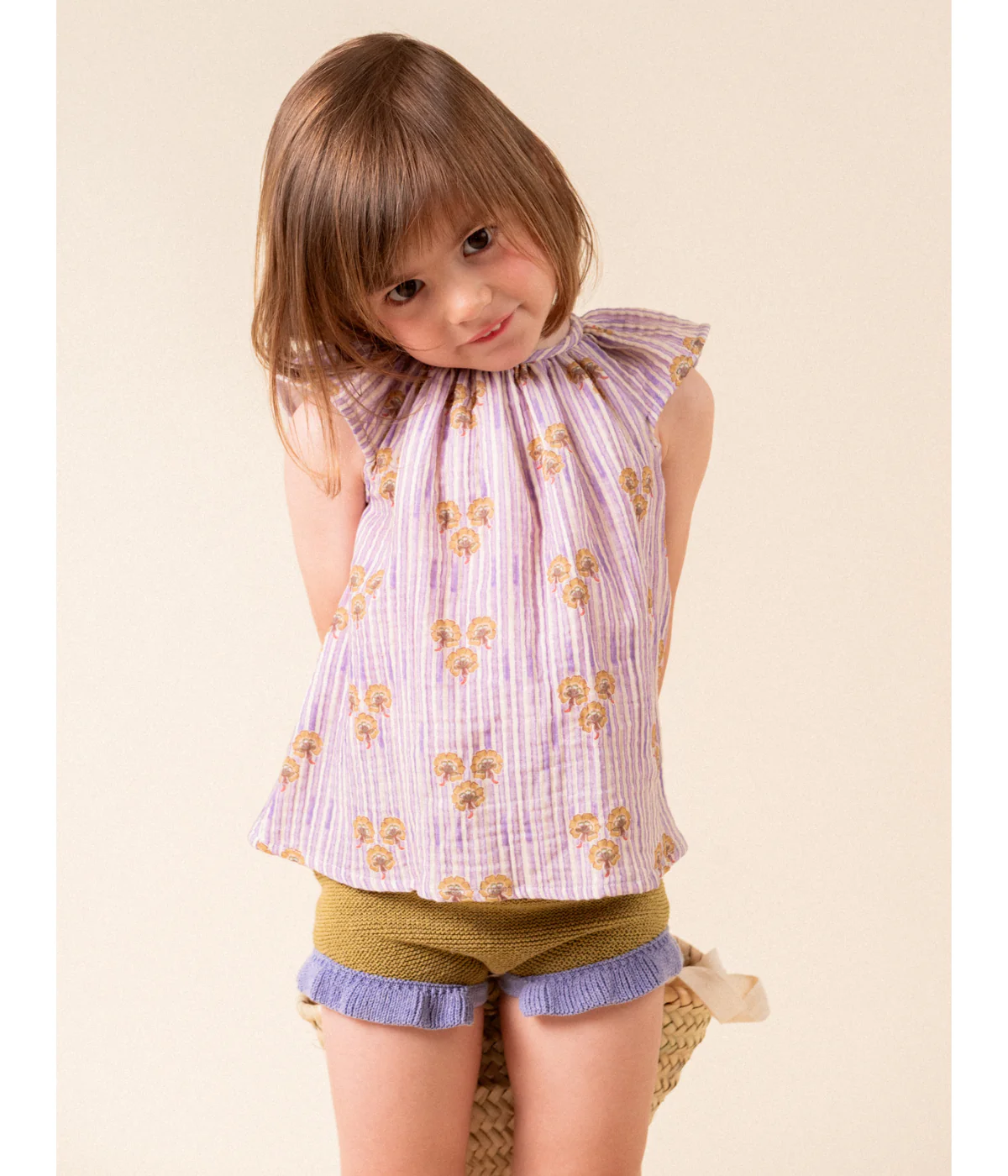 Lime Knit Bloomer Baby - Image 2