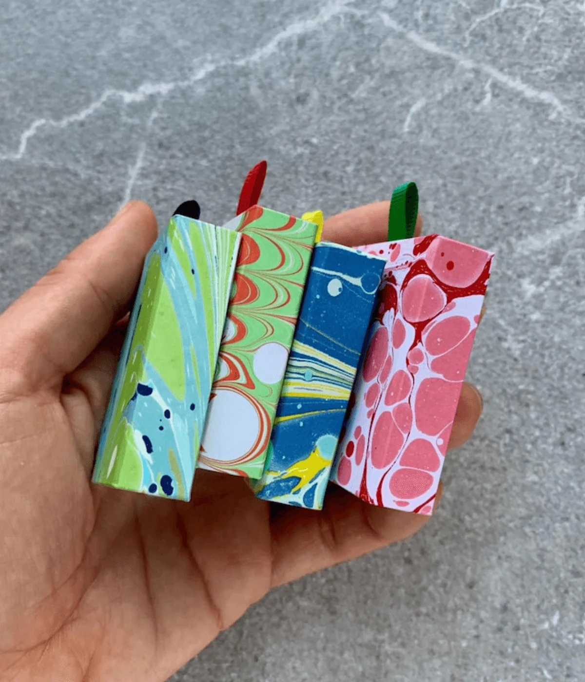 Hand Marbled Match Box - Image 5