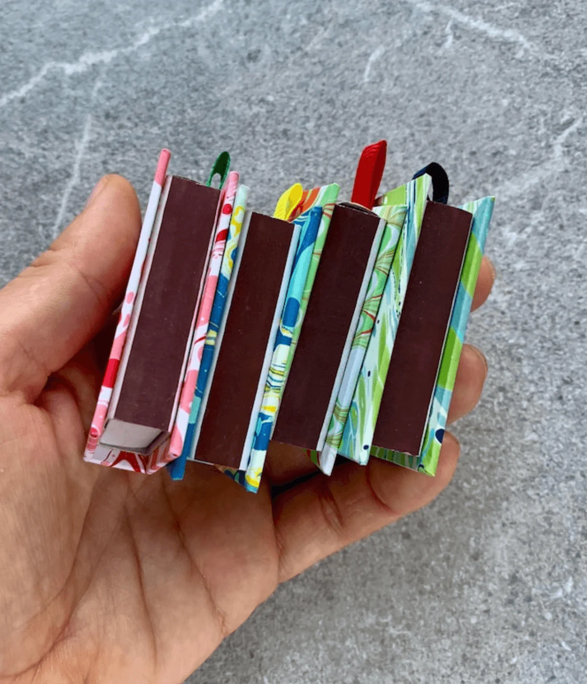 Hand Marbled Match Box - Image 6