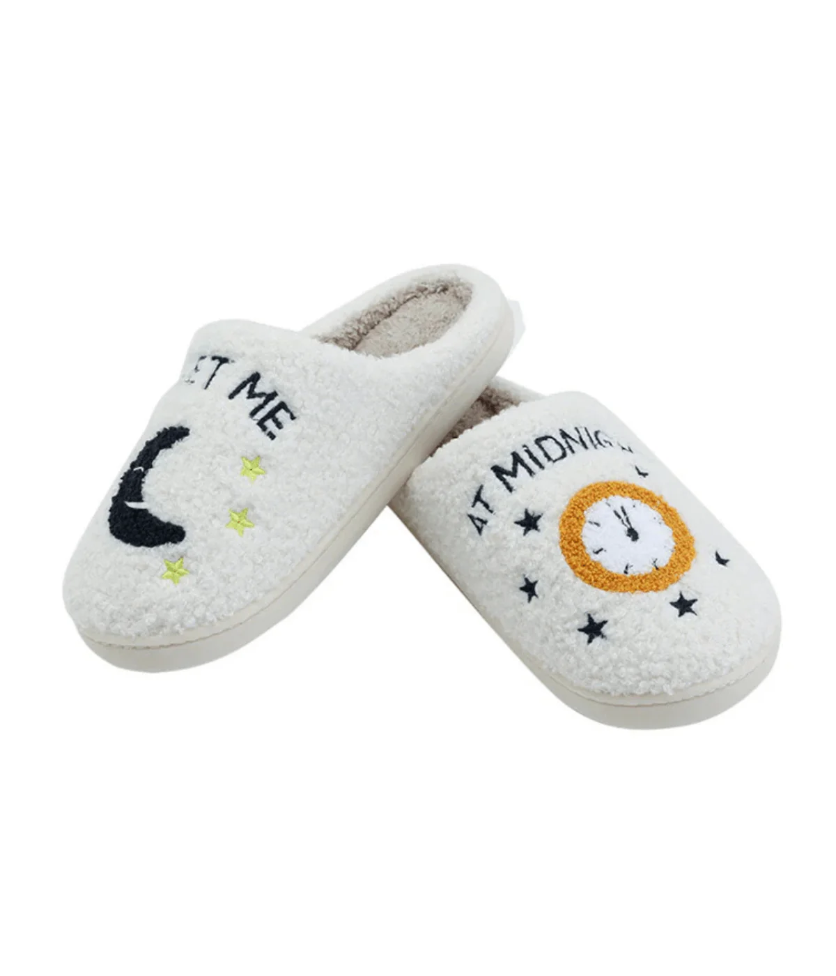 Meet Me At Midnight Slippers - White - Image 6