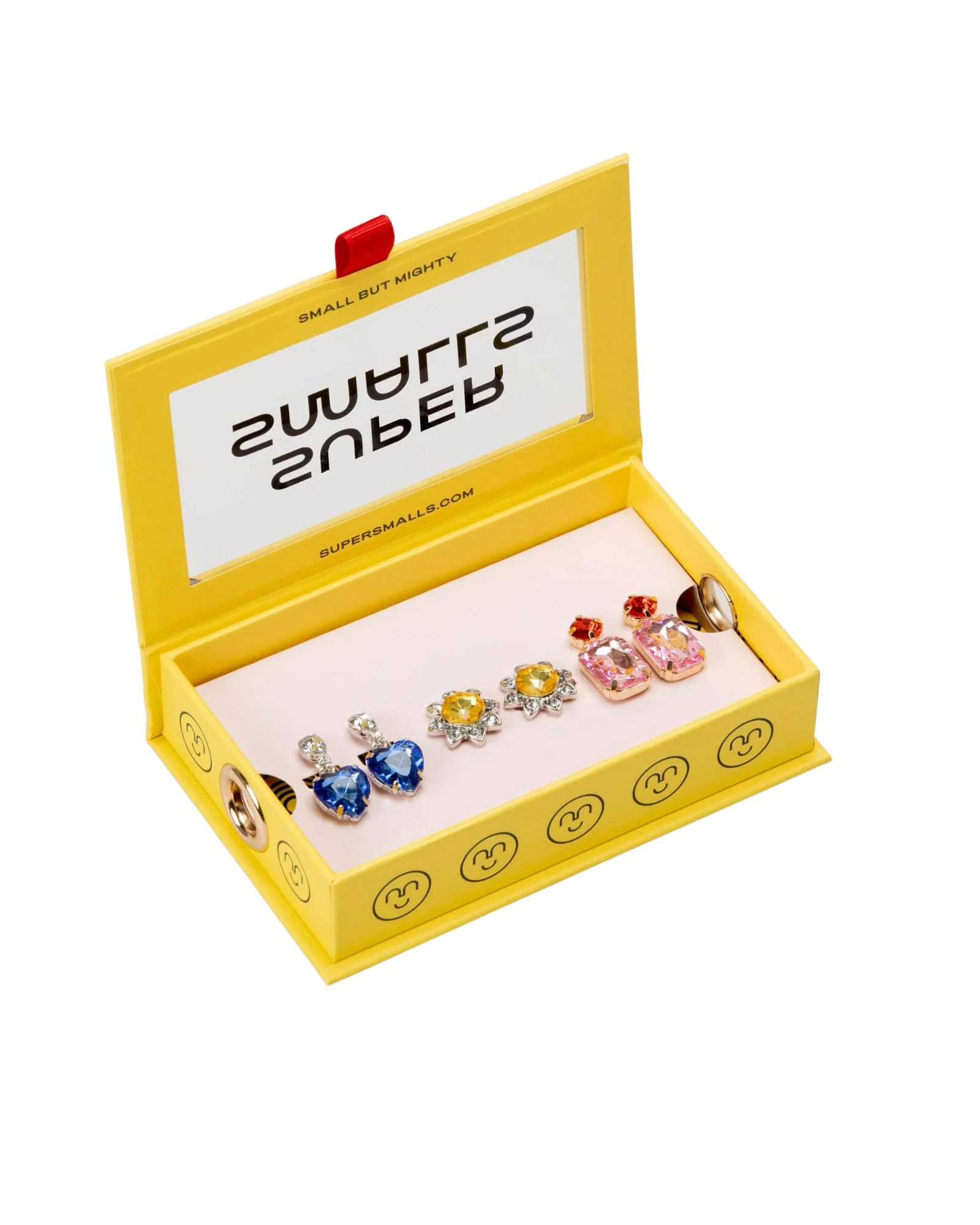 Multi-colored Gem Clip-On Earring Set - Image 9