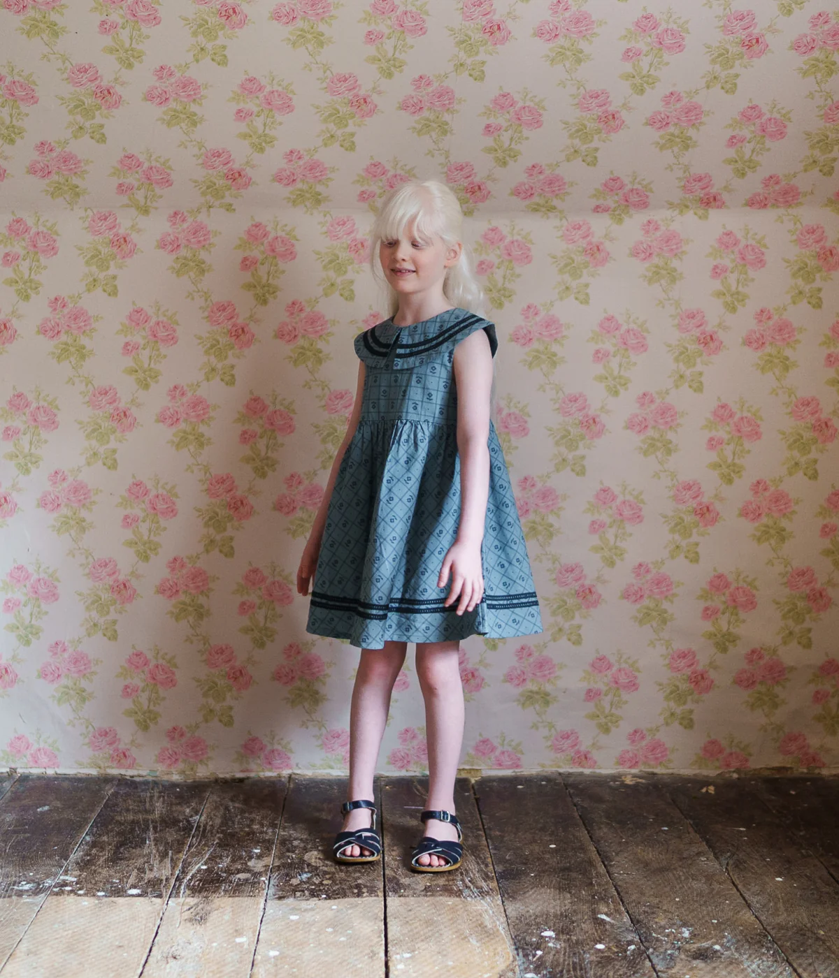 Naomi Dress - Thyme Floral - Image 3