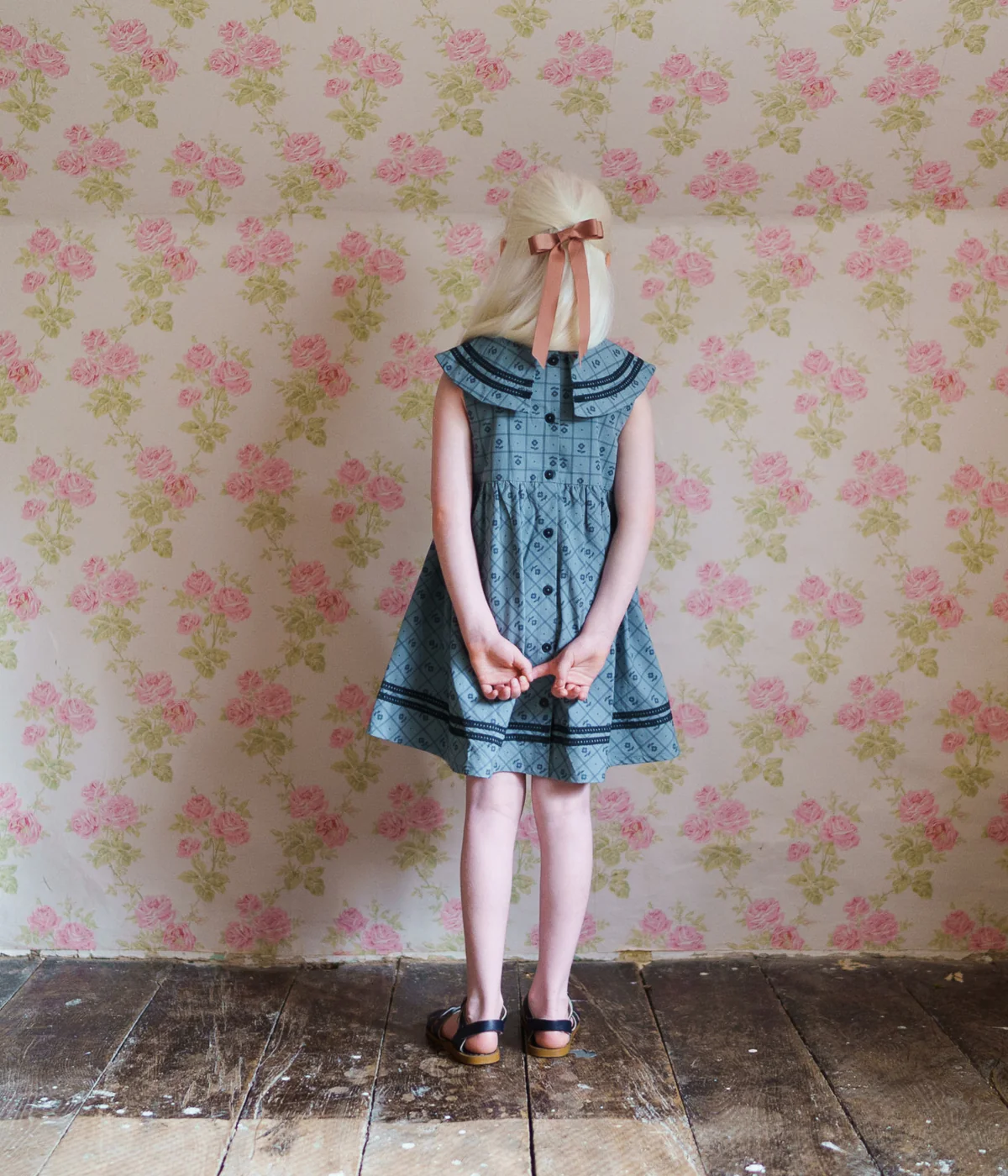 Naomi Dress - Thyme Floral - Image 4