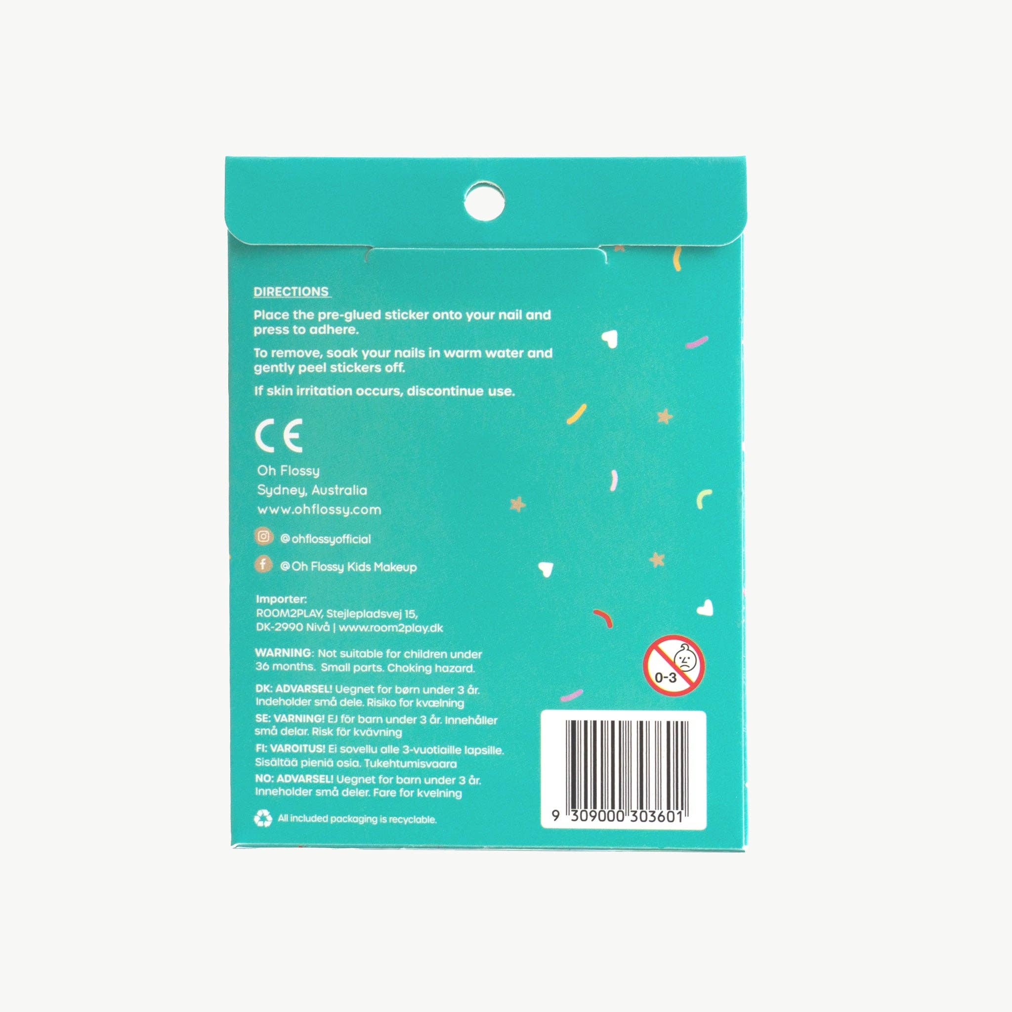 Oh Flossy Nail Stickers: Under the Sea - Image 12