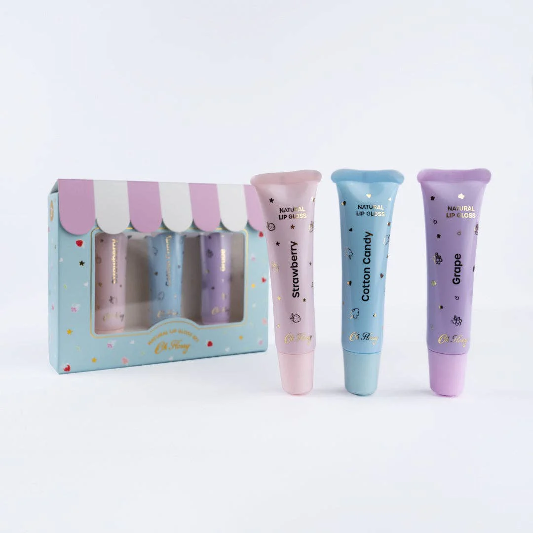 Natural Lip Gloss Set - Image 3