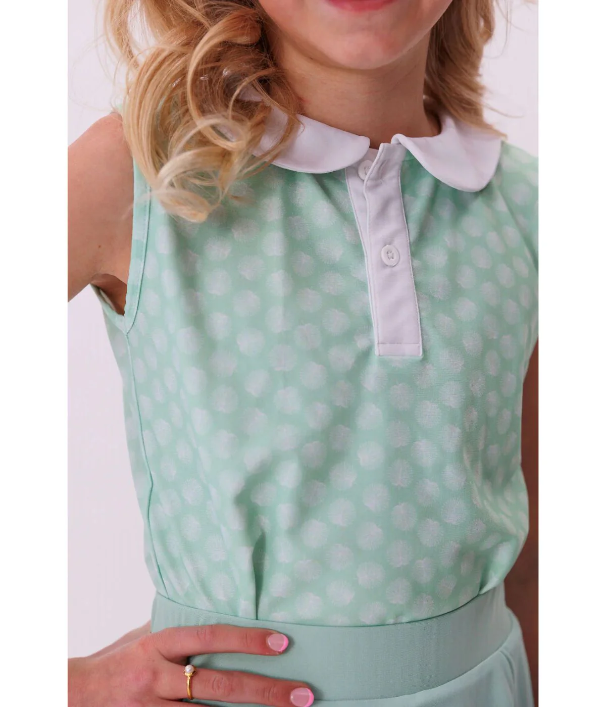 Palm/Green Girly Girl Tank - Image 3
