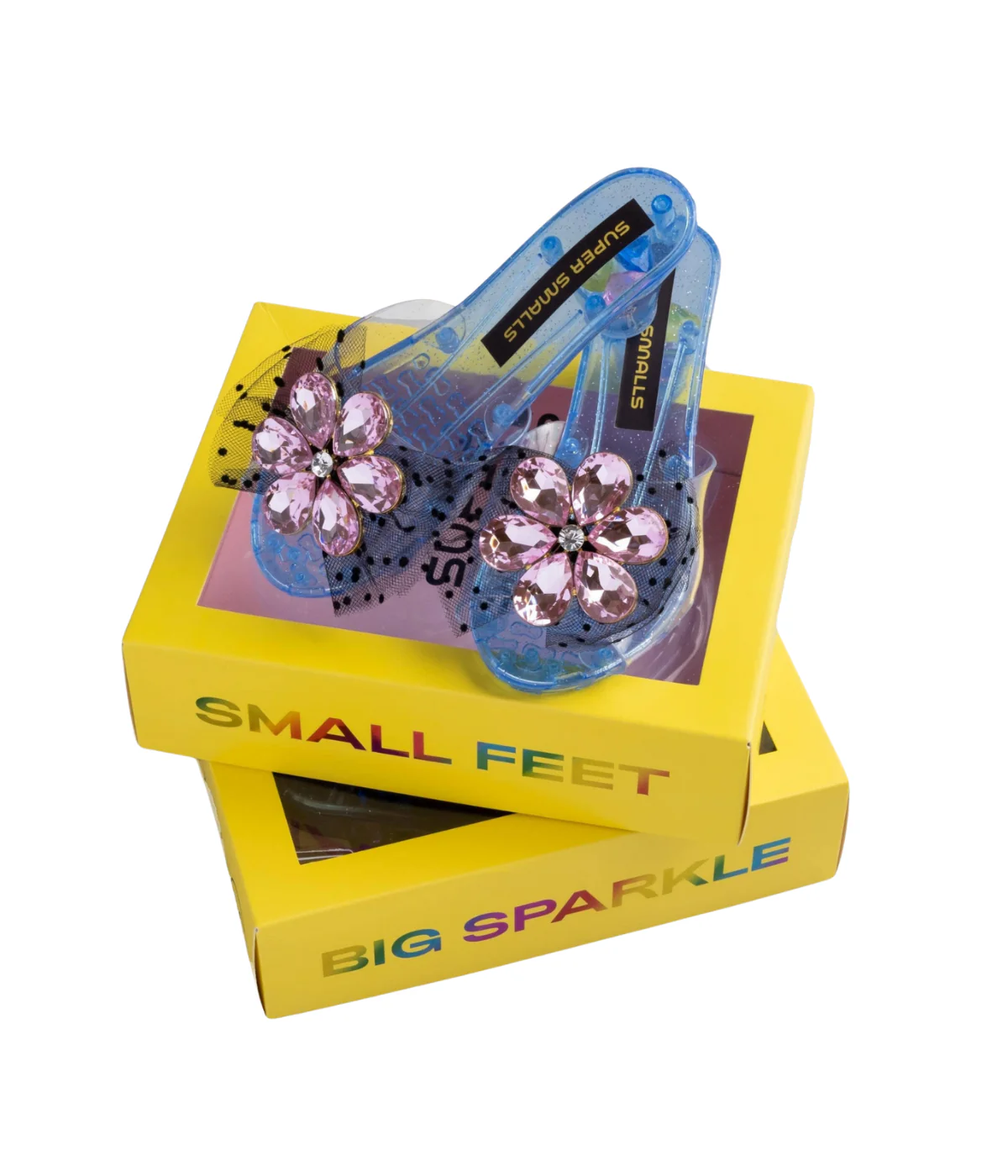 Pink Flower Gem Play Shoes
