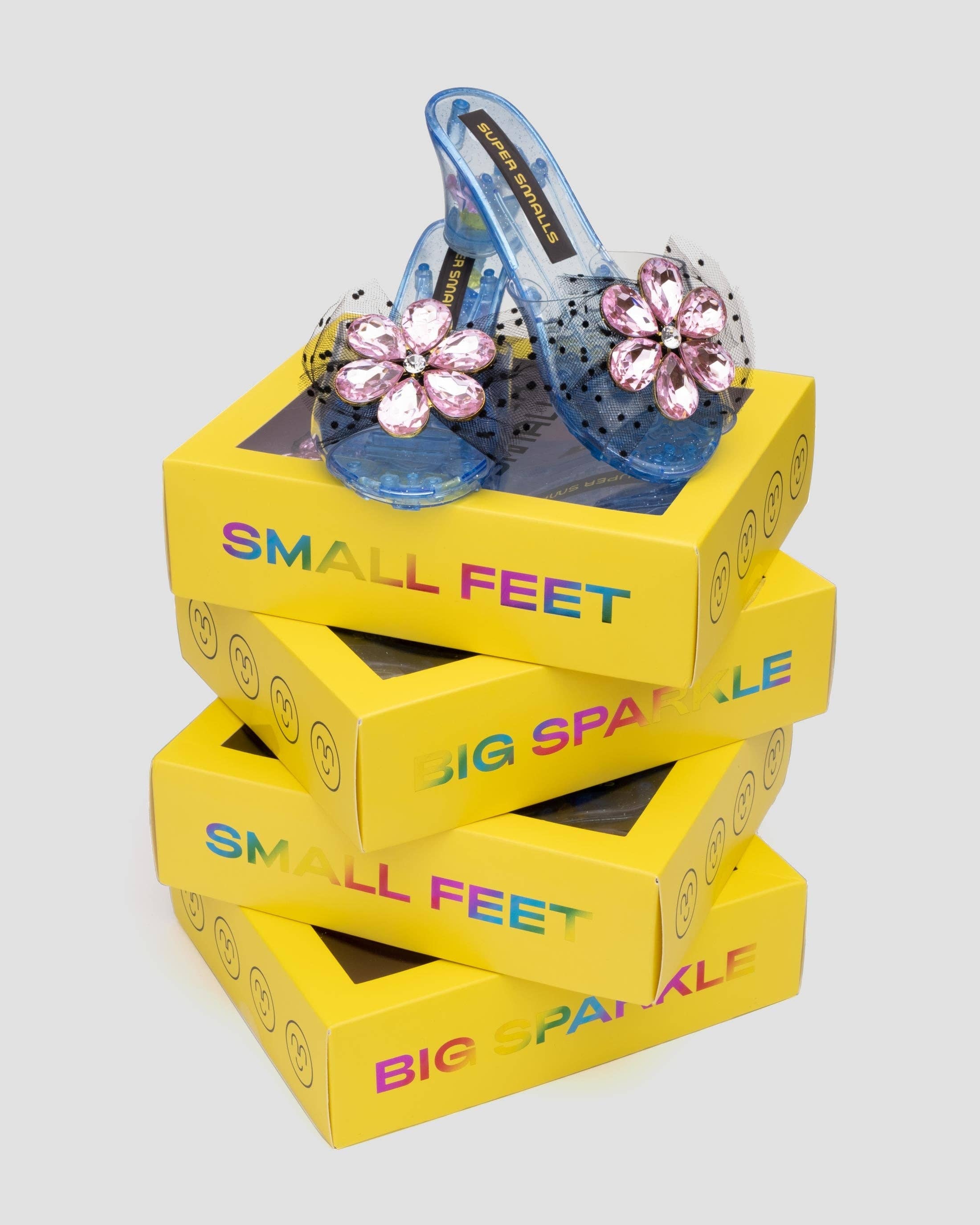Pink Flower Gem Play Shoes - Image 2