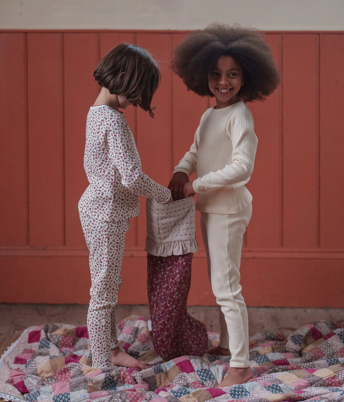 Pointelle Pyjamas Posy Floral - Image 4