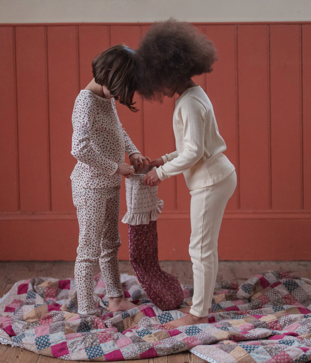 Pointelle Pyjamas Posy Floral - Image 5
