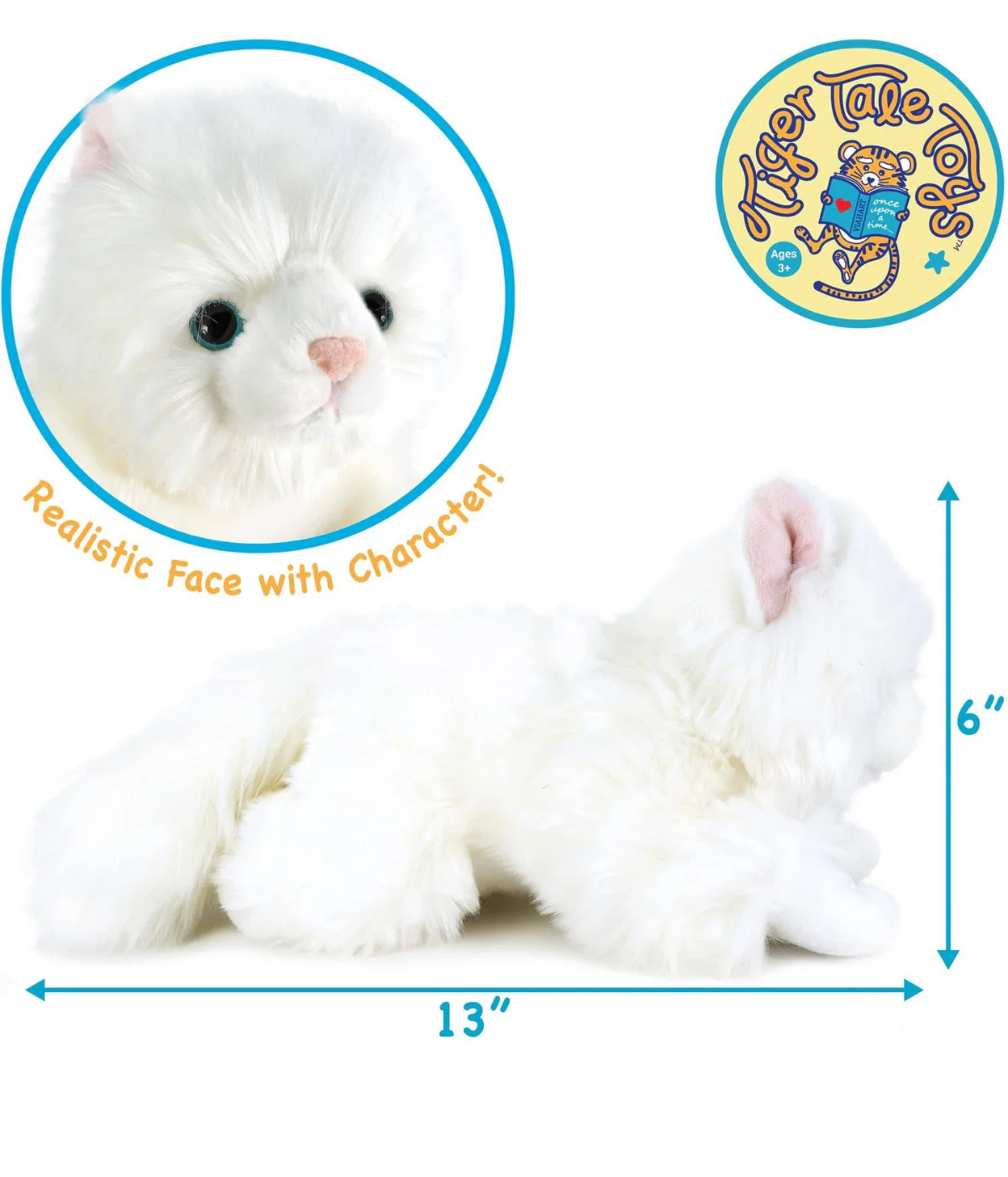 Puff The Persian Cat Stuffed Animal Plush - Image 2