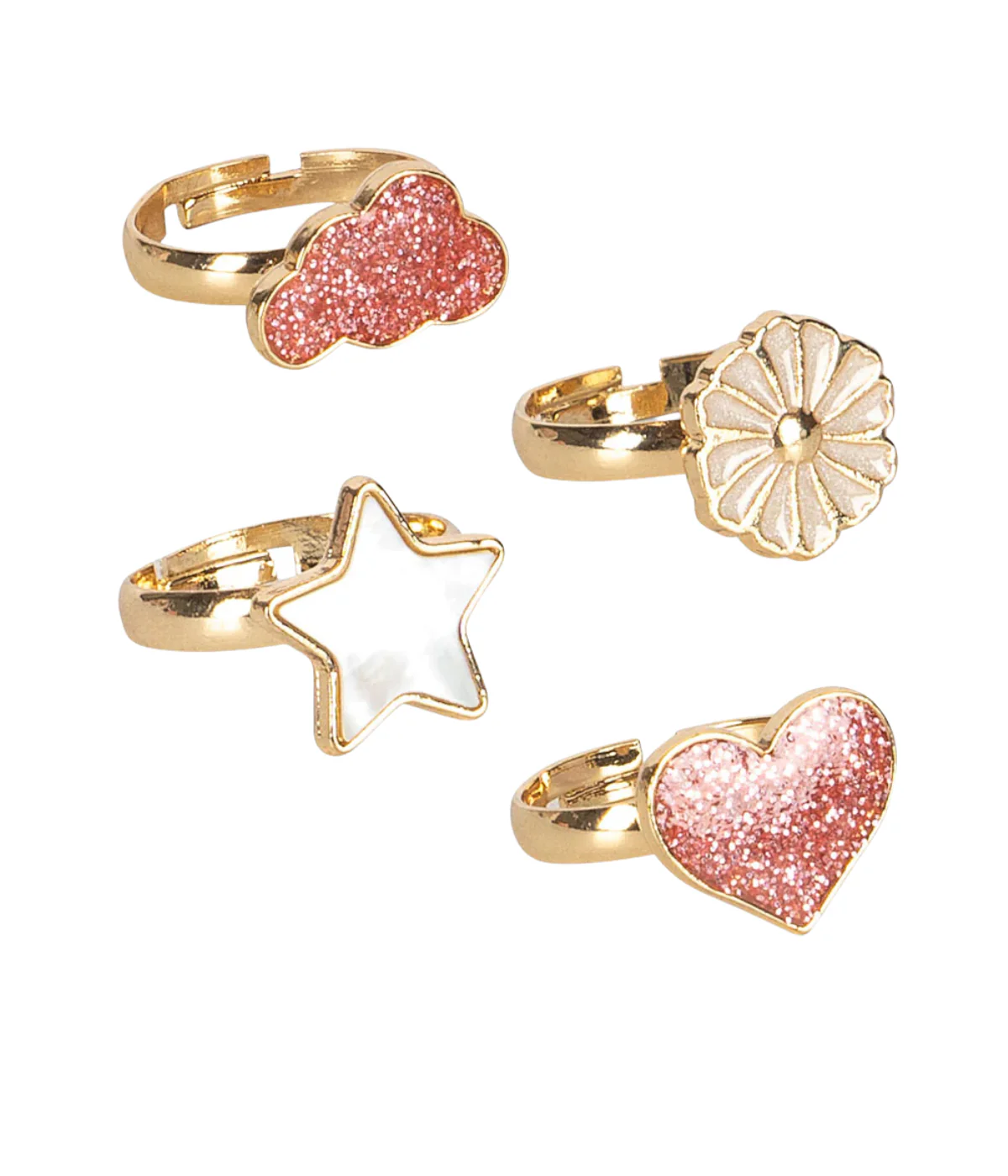 Ring Set 12 Pcs Display 12 Packs - Multicolor - Image 3