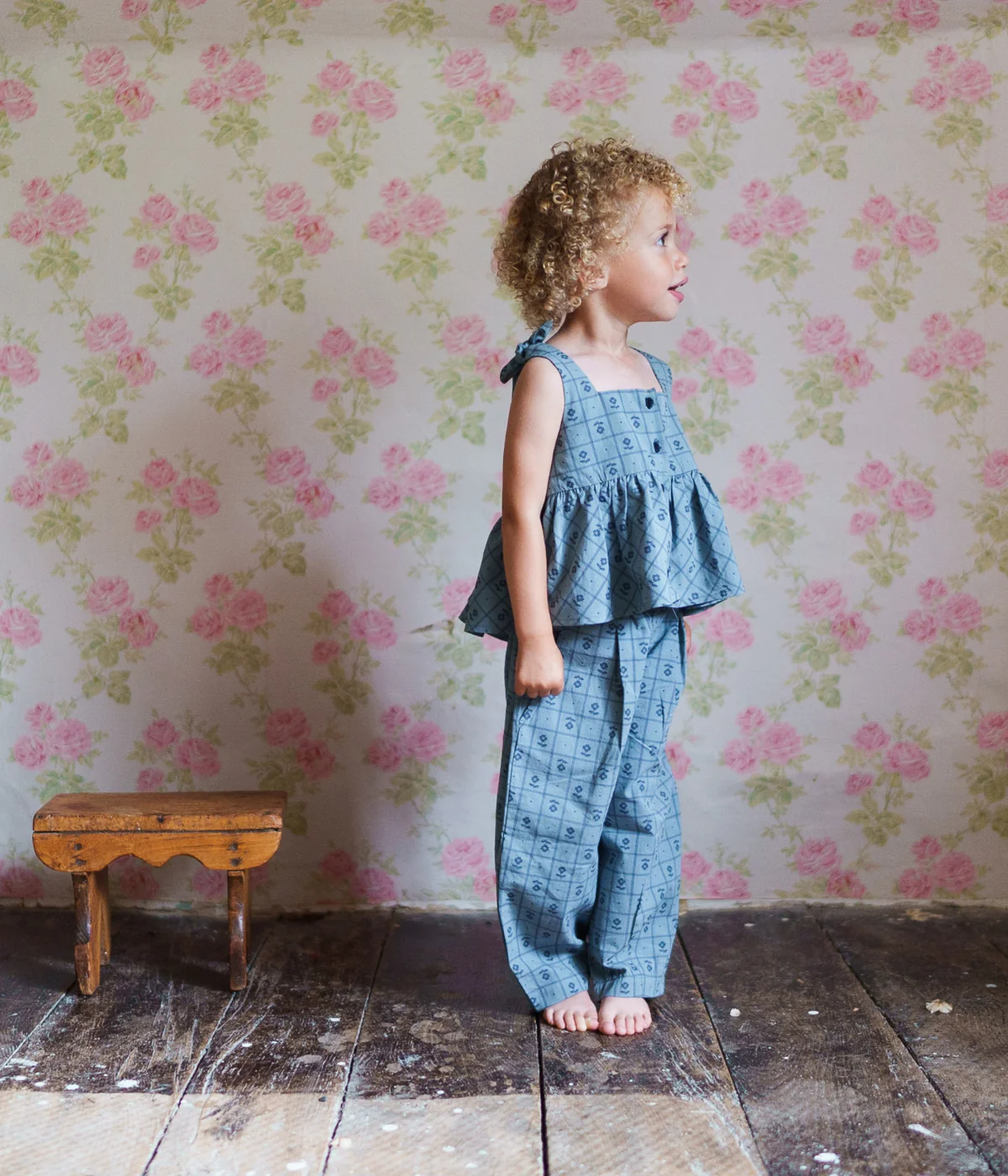 Shirley Top - Thyme Floral - Image 4