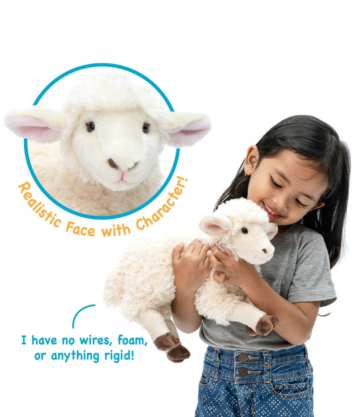 Shooky The Sheep Stuffed Animal Plush - Image 3