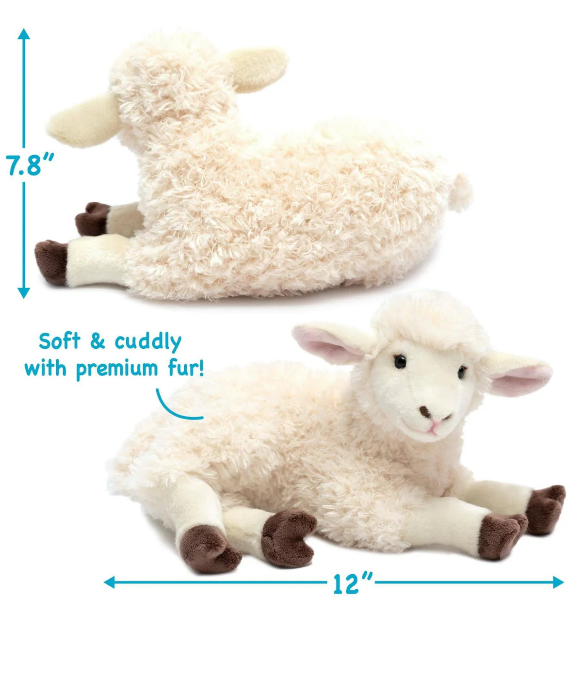 Shooky The Sheep Stuffed Animal Plush - Image 4