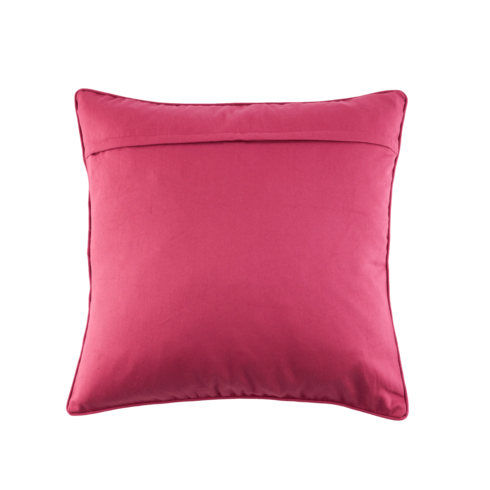 Square Pillow Cover Blumen Orange - Image 3