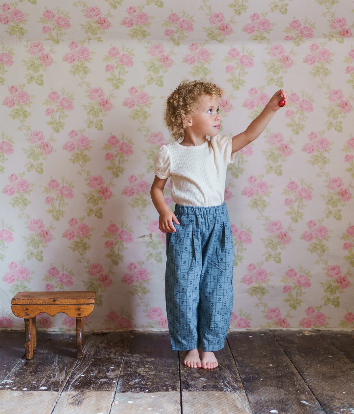 Tilly Trousers - Thyme Floral - Image 2