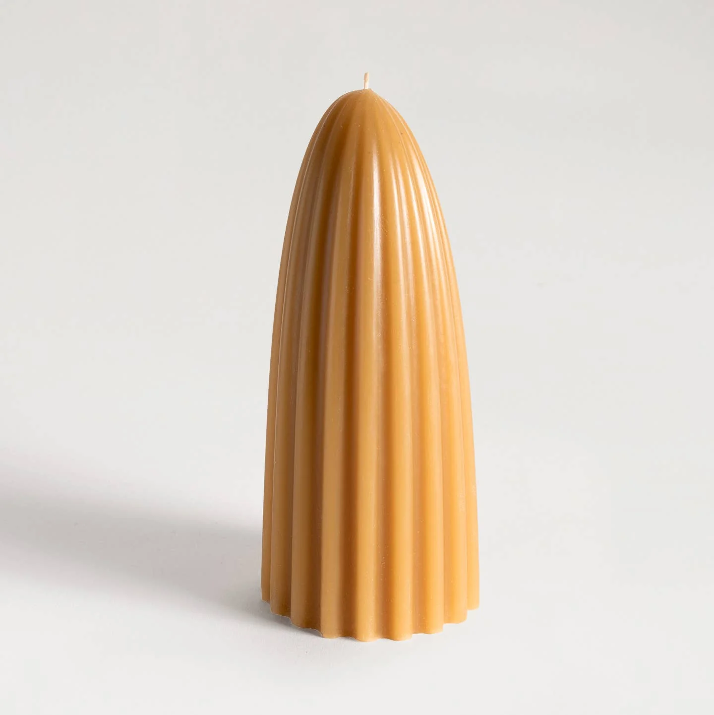 Tusk Beeswax Candle - Medium in Natural - Image 2