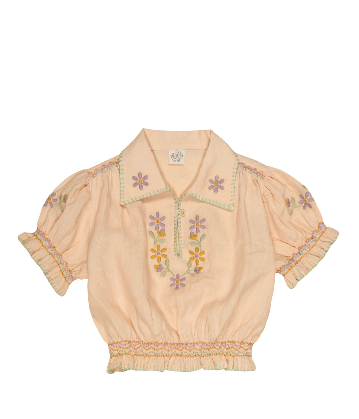 Valerie Blouse - Satin Pink