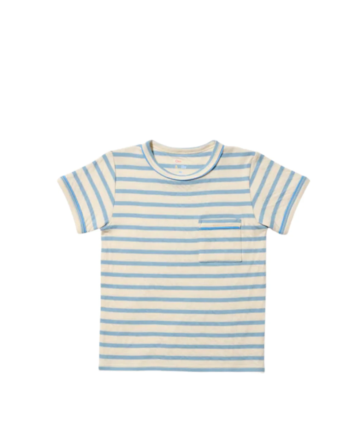 Willie T-Shirt - Dusty Blue Stripe